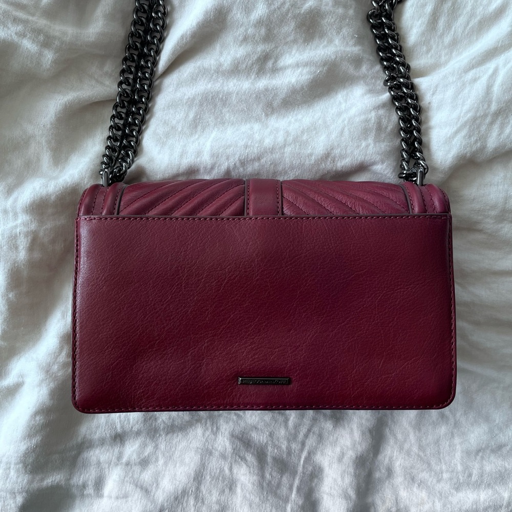 Rebecca Minkoff Chevron Quilted Love Crossbody - Picture 2 of 7